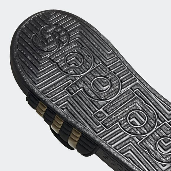 Adidas Adissage Slide EG6517 Black Gold Sandals NEW in BOX Mens 12 main image 11